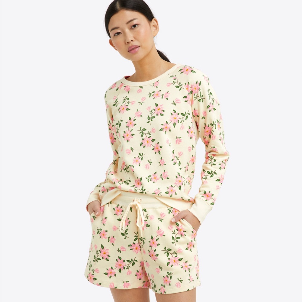 Draper James sweat top and shorts set